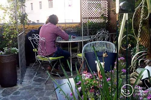terraza jardín secreto salvador bachiller - terrazas en madrid