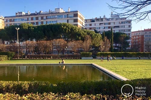 parque cuarto depósito - parque plaza castilla - parques en madrid