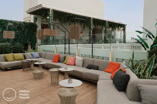 terraza picalagartos sky bar - terrazas madrid - azoteas madrid