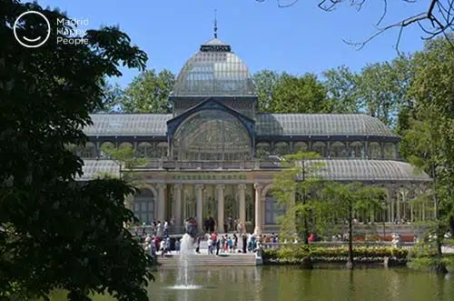 palacio de cristal - parque del retiro - parques en madrid - el retiro