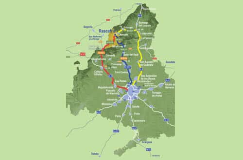 cómo llegar a Rascafría