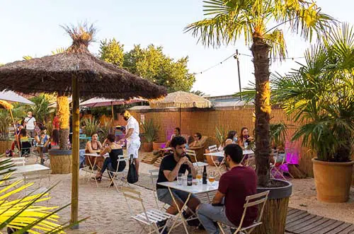 playa madrid - terraza cafe del rey - terrazas en madrid
