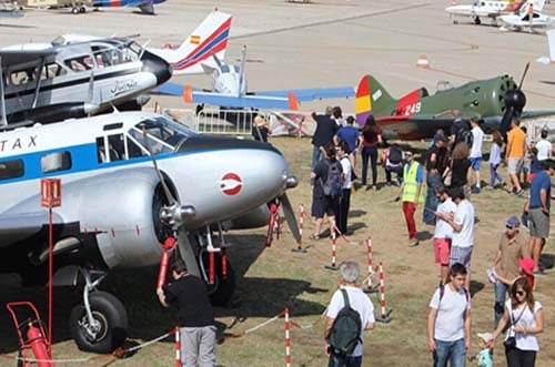 exhibiciones de vuelo Madrid - aviones históricos - Fundación Infante de Orleans