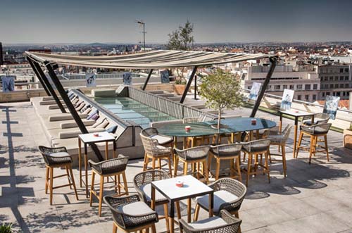 círculo de bellas artes - azotea círculo de bellas artes - terraza círculo de bellas artes