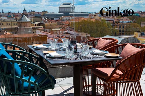 ginkgo sky bar - rooftop madrid - terrazas madrid - azoteas madrid
