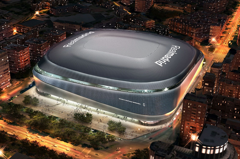nuevo estadio santiago bernabeu del real madrid