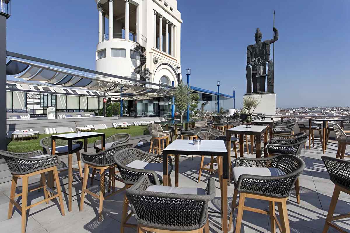 círculo de bellas artes - azotea círculo de bellas artes - terraza círculo de bellas artes