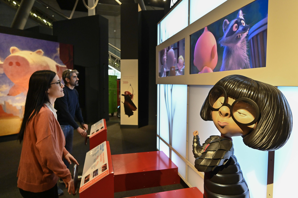 exposición La Ciencia de Pixar madrid - exposición pixar madrid - exposición pixar caixaforum