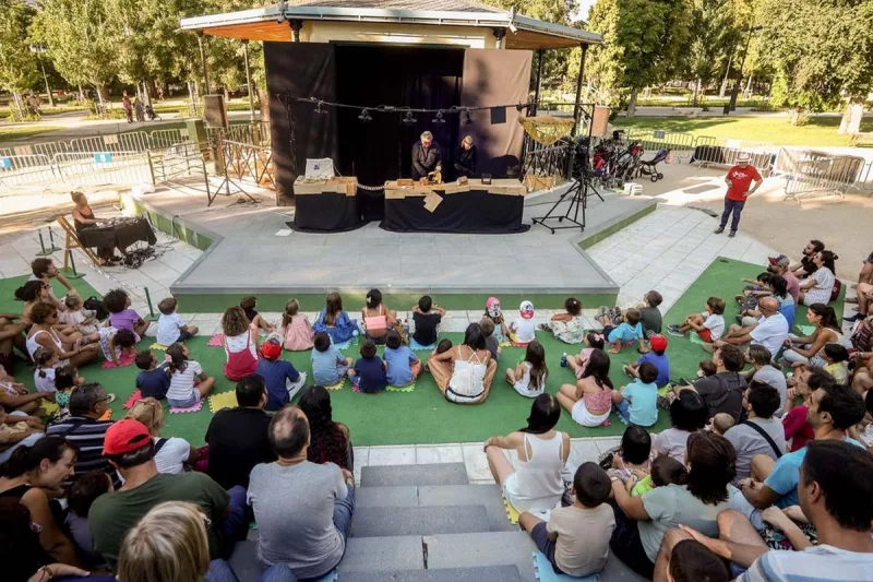títeres del retiro - teatro de títeres del parque del retiro