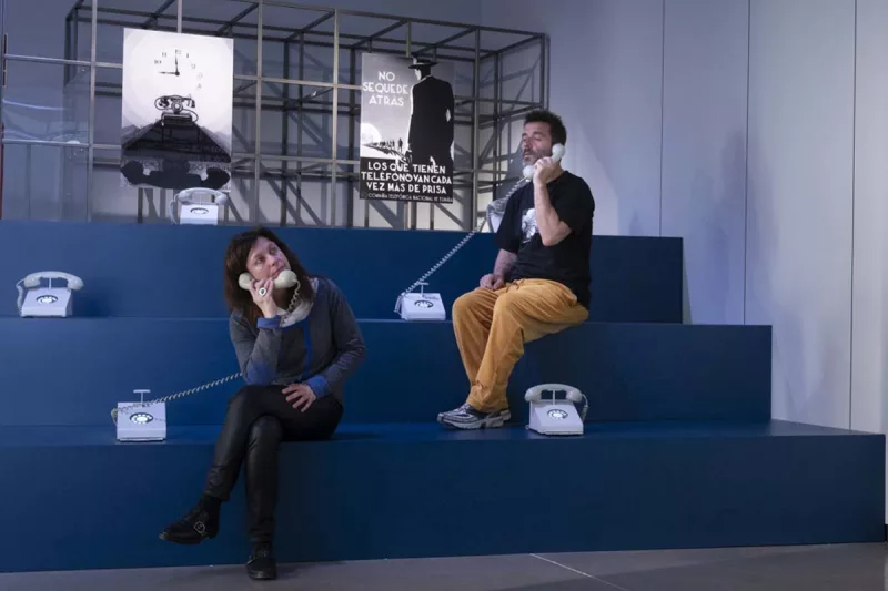 Exposición Exponencial de analógicos a digitales Espacio Fundación Telefónica Madrid