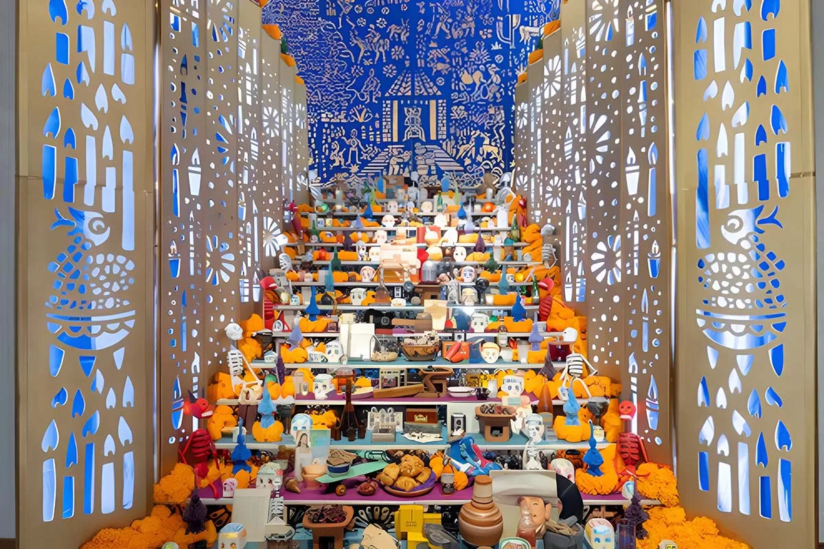 altar de muertos madrid casa mexico