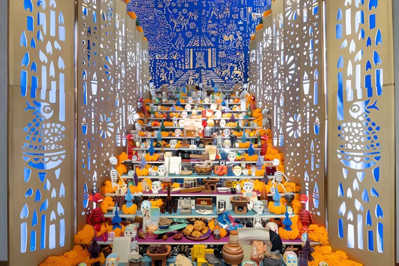 altar de muertos madrid casa mexico