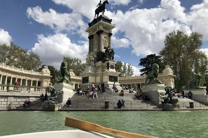 barcas el retiro - estanque retiro