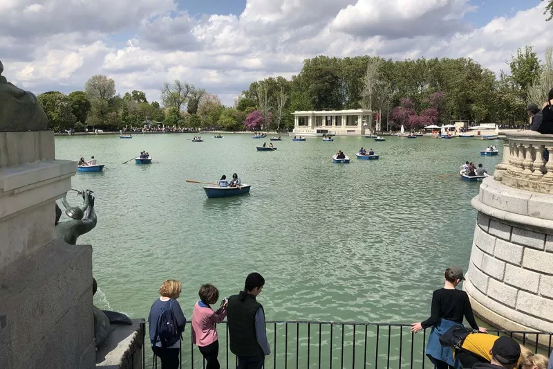 barcas el retiro - estanque retiro - barcas madrid