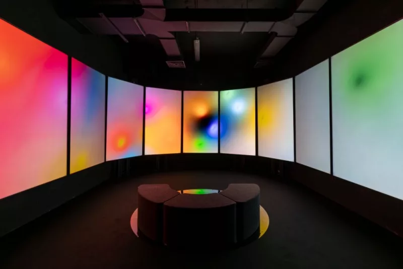 exposición Lo tienes que ver. La autonomía del color en el arte abstracto