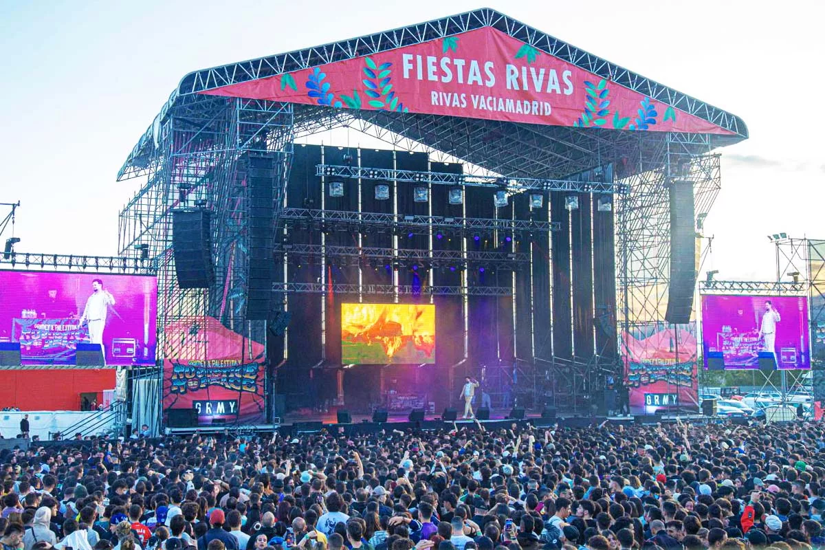 Fiestas Rivas Vaciamadrid - conciertos fiestas Rivas