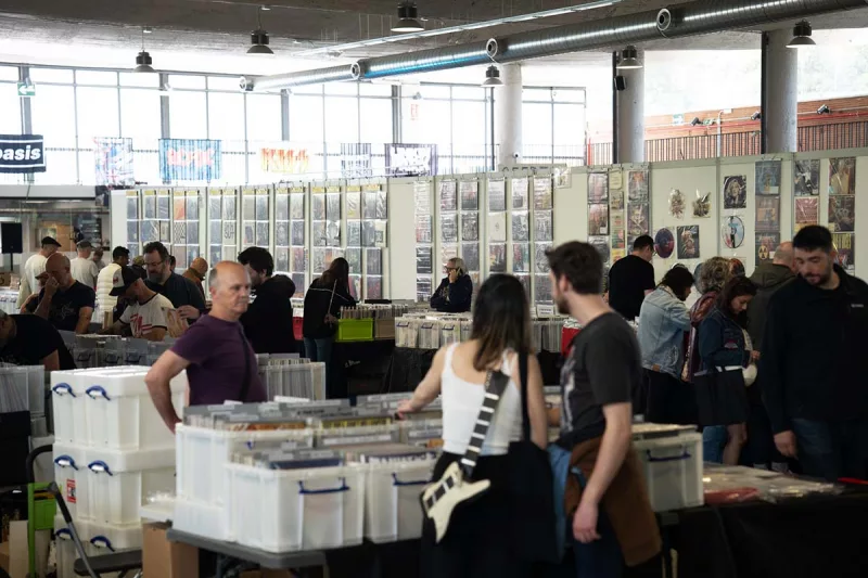 Feria del disco y el vinilo 