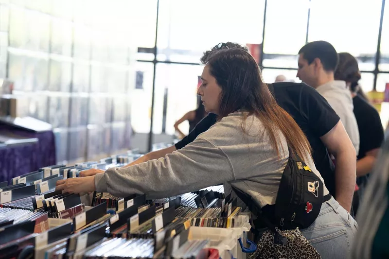 Feria del disco y el vinilo 