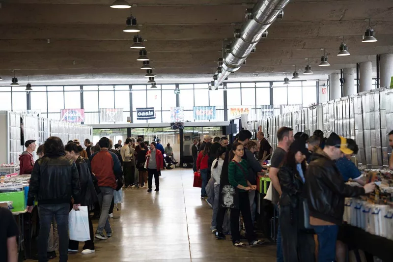 Feria del disco y el vinilo 