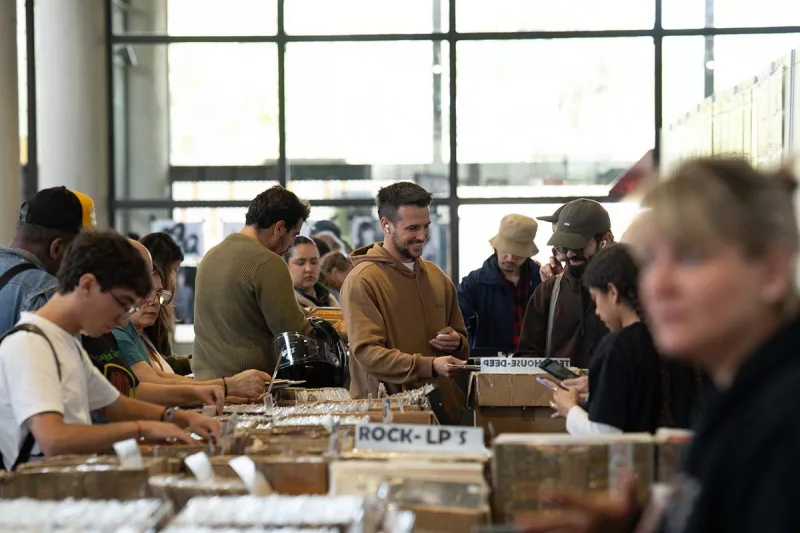 Feria del disco y el vinilo 