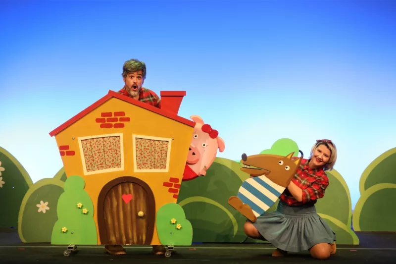 musical los tres cerditos