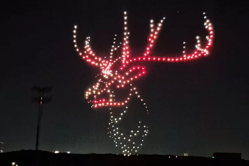 droneart show - espectáculo con drones en Madrid