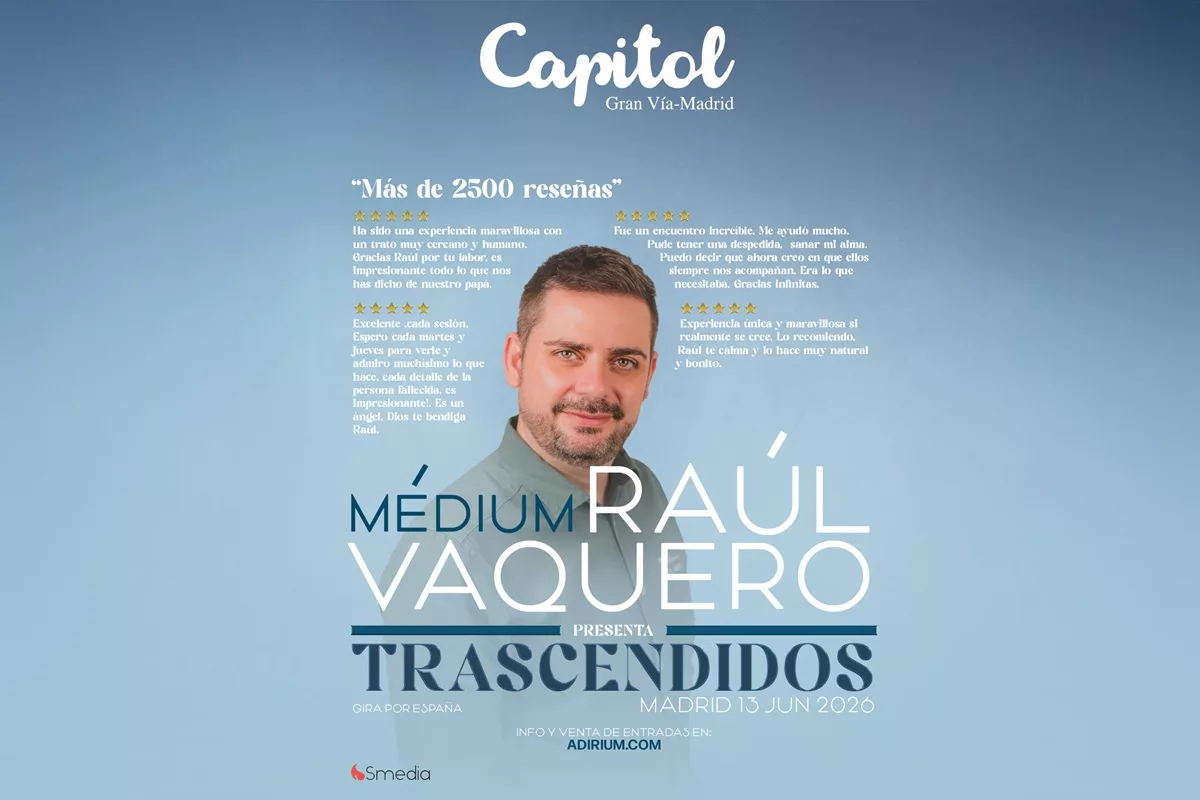 médium Raúl Vaquero en Madrid - Trascendidos