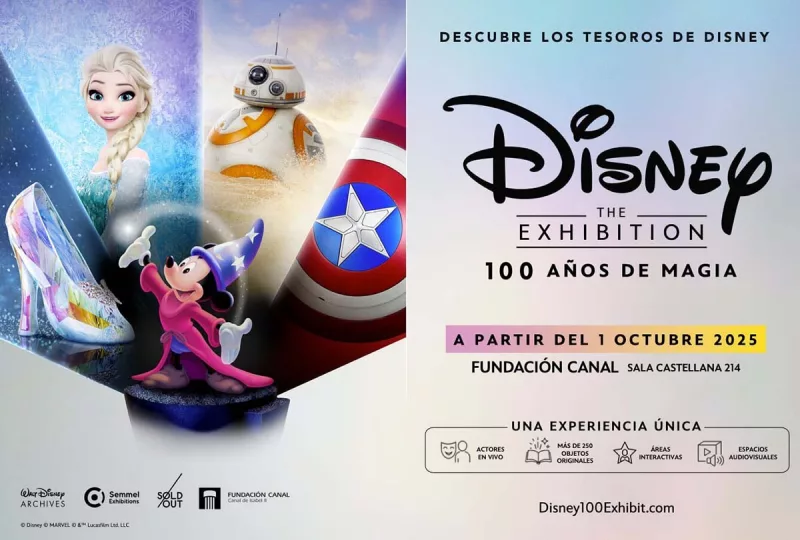 exposición disney madrid - disney the exhibition