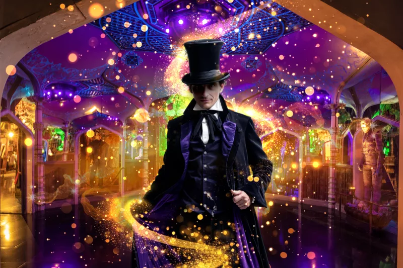 Halloween Museo de Cera en Madrid - espectáculo mentalista Pablo Raijenstein