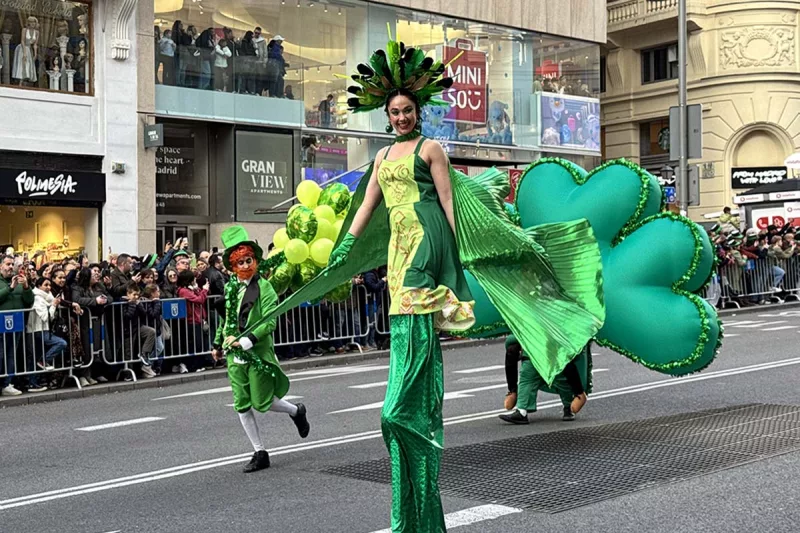 desfile san patricio madrid