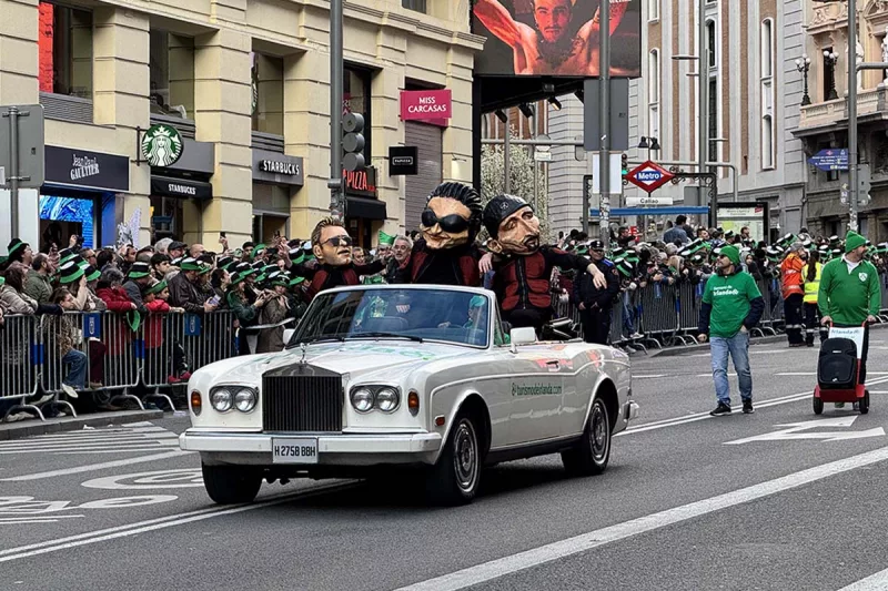 desfile san patricio madrid